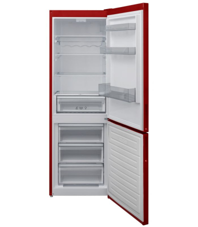 Combina frigorifica, capacitate 341 L, Less Frost, rafturi vinuri, lumina LED, termostat, Rosu, SILTAL Primo [1]