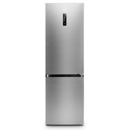 Combine frigorifice - Combina frigorifica, capacitate 344 L, control touch, mod inteligent, No Frost, lumina LED, H 195 cm, congelare rapida, Inox, LDK