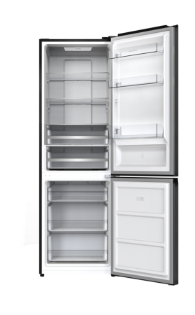 Combina frigorifica, capacitate 400 L, NO FROST, motor dual inverter, display LED, super congelare, H 186 cm, Gri Antracit, HEINNER [1]