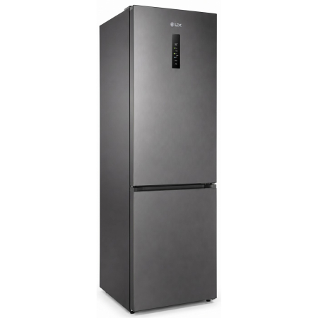Combina frigorifica, capacitate 405 L, control touch,multi AirFlow, No Frost, lumina LED, H 199 cm, congelare rapida, Dark Inox, LDK [1]
