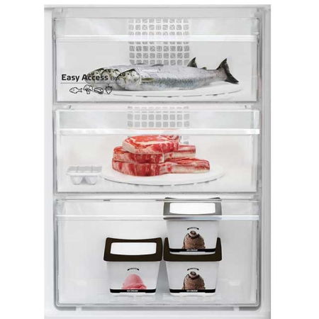 Combina frigorifica, Full NO FROST, capacitate 324 L, fast freeze, ECO, LED, clasa E, termostat, Argintiu, ARCTIC [3]