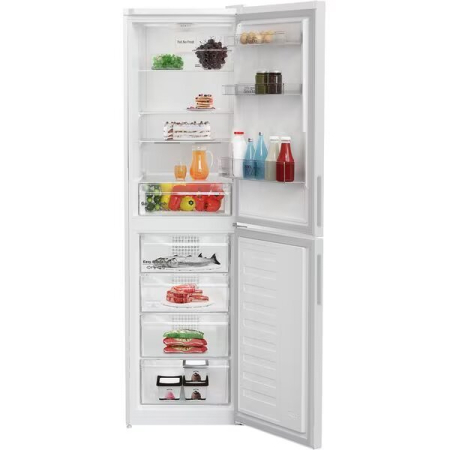 Combina frigorifica, Full NO FROST, capacitate 358 L, fast freeze, ECO, LED, clasa E, termostat, Alb, ARCTIC [1]