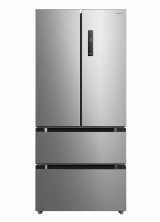 Combine frigorifice - Combina frigorifica, side by side, french door, capacitate 516 L, aspect inox, No Frost, display tocuh, compresor inverter, HEINNER