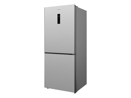 Combina frigorifică TESLA RC4201FTXE, 417 L, Clasa E, Total No Frost, Display Electronic, Super Cooling, Super Freezing, LED, 37 dB, H 185 cm, Inox [2]