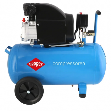 Compresoare - Compresor cu piston, Blue Series, 1.5KW, 157L/MIN - Rezervor 50 LITRI, AIRPRESS-HL275/50-36856