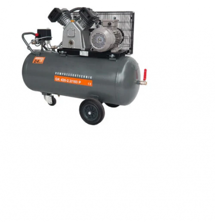 Compresoare - Compresor cu piston, Profesional, 2.2Kw, 420L/min, Rezervor 100L, WLT-PROG-420-2.2/100