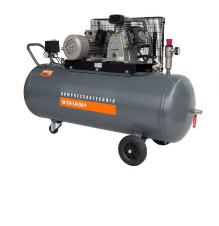 Compresoare - Compresor cu piston, Profesional, 5.5Kw, 880L/min, Rezervor 270L, WLT-PROG-880-5.5/270