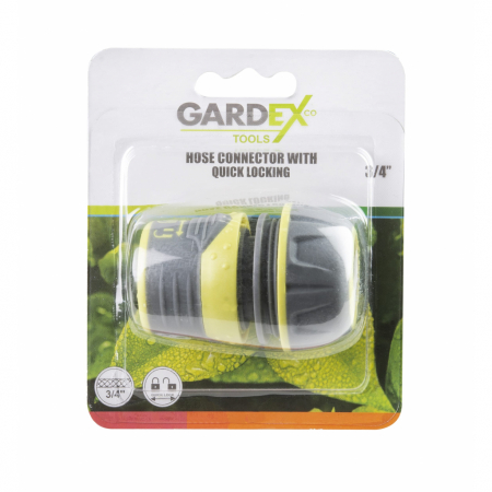 Conector furtun ¾’, cu blocare rapidă,  LUXE GX, Gardex 404301 [2]