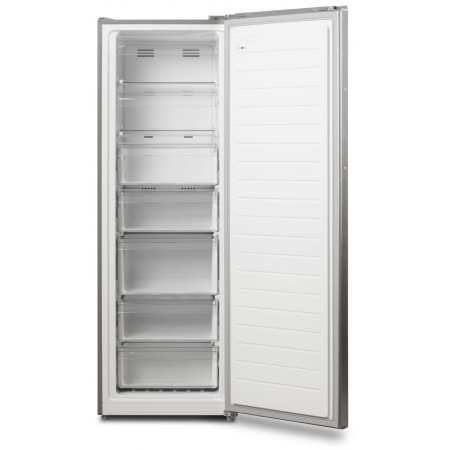 Congelator vertical, capacitate 238 L, NO FROST, 7 sertare, fast freeze, display digital, functie frigider, Argintiu, LDK [2]