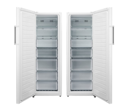 Congelator vertical, capacitate 238 L, NO FROST, termostat digital, usa reversibila, 7 cutii depozitare, Alb, VIVAX [4]