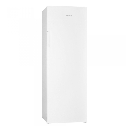 Casa & Gradina - Congelator vertical, o usa, capacitate 242 L, 7 sertare, motor inverter, Alb, SAMUS