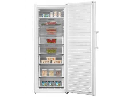 Congelator vertical TESLA RU2700FM, 273 L, Clasa E, Total No Frost, 2 în 1 Frigider/Congelator, Display Touch, Super Freezing, 5 Sertare, H 185 cm, Alb [2]