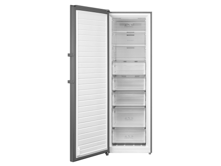 Congelator vertical TESLA RU2700FMX, 273 L, Clasa E, Total No Frost, 2 în 1 Frigider/Congelator, Display Touch, Super Freezing, 5 Sertare, H 185 cm, Inox [1]