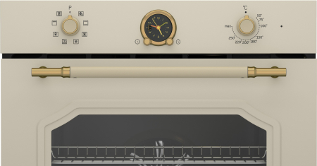 Cuptor electric incorporabil, rustic, 8 programe, capacitate 72 L, clasa A, grill, convectie, Crem, BEKO [2]