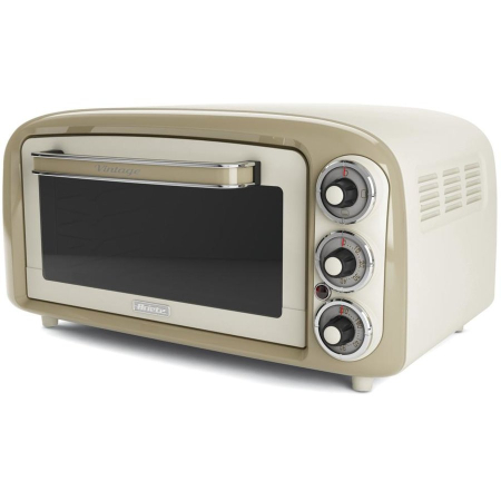 Casa & Gradina - Cuptor electric, vintage, capacitate 18 l, putere 1380 W, 230*, grill, Crem-Bej, ARIETE