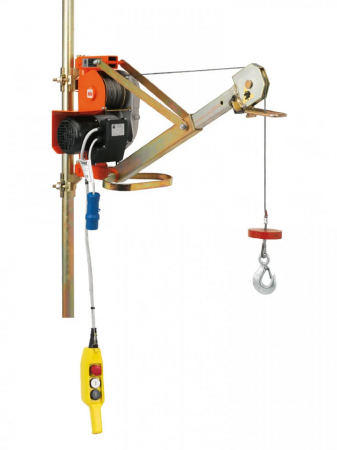 Scule&Unelte Gama Premium - Electropalan Profesional, macara electrica, 200 KG, 18 METRI CABLU - IORI-DM200CONDOR