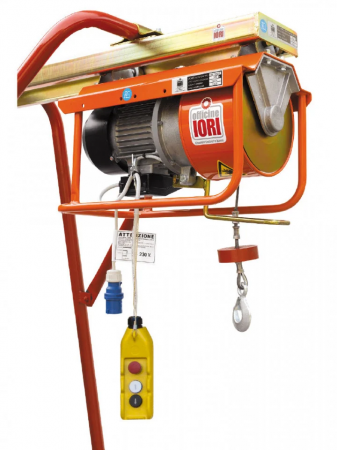 Scule&Unelte Gama Premium - Electropalan Profesional, macara electrica, 300 KG, 50 METRI CABLU - IORI-DT300E-50M MOTOR TRIFAZIC