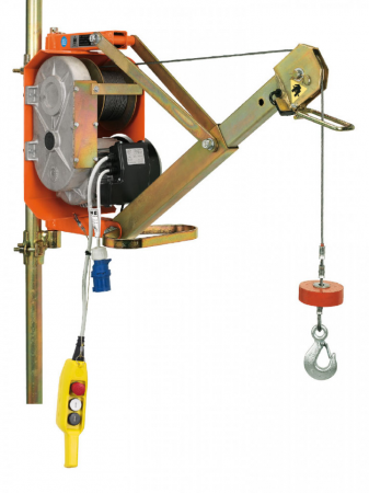 Electropalane Profesionale - Electropalan Profesional, macara electrica, brat extensibil, 300 KG, 40 METRI CABLU - IORI-DM300AP-ELEF40M