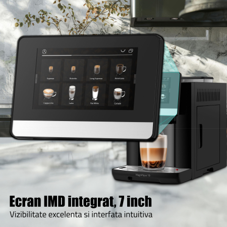 Espressor cafea, automat, 20 tipuri de bauturi, 19 bar, ecran touch, spumare lapte, rasnita profesionala, rezervor 1.7 L ,  SAMUS Magnifique 19 [5]