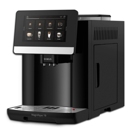 Espressor cafea, automat, 20 tipuri de bauturi, 19 bar, ecran touch, spumare lapte, rasnita profesionala, rezervor 1.7 L ,  SAMUS Magnifique 19 [14]