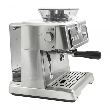 Espressor cafea, manual, spumare lapte, pompa de apa Italia 20 bari, rasnita profesionala, putere 1350 W, rezervor apa 2.3 L, SAMUS [8]