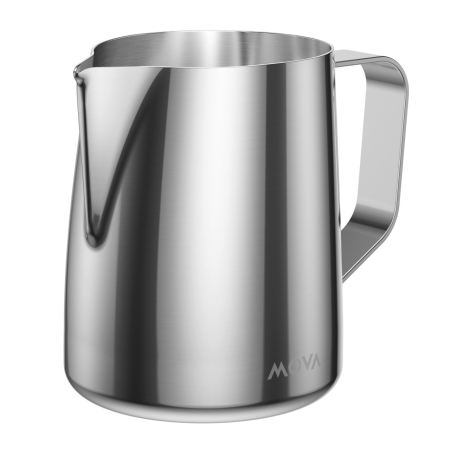 Espressor semi-automat, putere 2650-3200 W, pompa dubla, rezervor apa 2.8 L, presiune 20 bar, 12 trepte temperatura, afisaj electronic, Argintiu, MOVA [11]