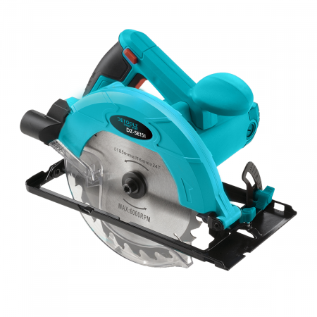 Scule Electrice - Fierastrau electric circular de mana, 1500W, 185mm, Detoolz DZ-SE151