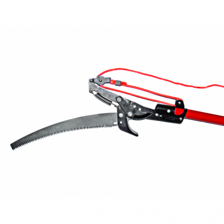 Clesti & foarfece gradina - Foarfeca pentru pomi, cu parghie + fierastrau, extensibil pana la 3m, Top Garden 380110