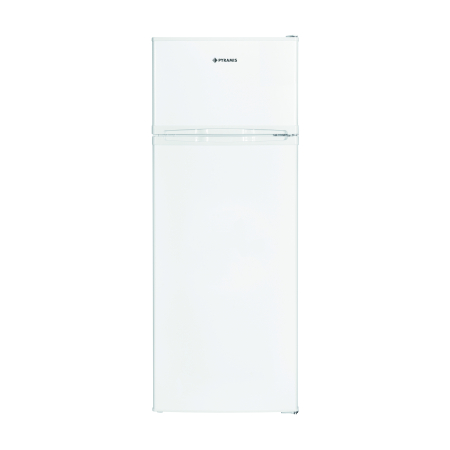 Casa & Gradina - Frigider cu 2 usi, congelator, capacitate 206 L, lumina LED, usi reversibile, clasa E, PYRAMIS