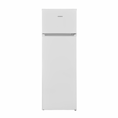 Frigidere - Frigider cu 2 usi, congelator, capacitate 242 L, LED, alb, HEINNER
