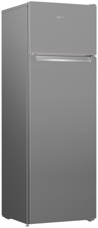 Frigider cu 2 usi, congelator, clasa E, capacitate 250 L, lumina LED, usi reversibile, Argintiu, ARCTIC [2]