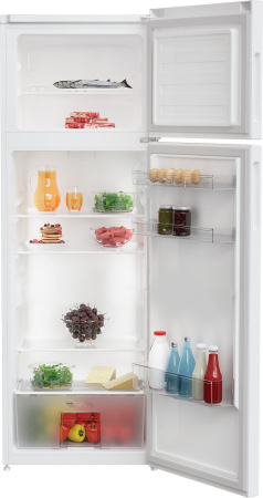 Frigider cu 2 usi, congelator, clasa E, capacitate 306 L, lumina LED, usi reversibile, Alb, ARCTIC [2]