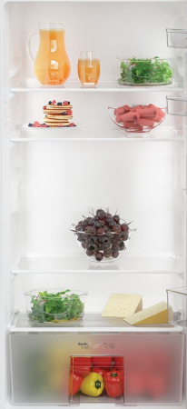 Frigider cu 2 usi, congelator, clasa E, capacitate 306 L, lumina LED, usi reversibile, Argintiu, ARCTIC [3]