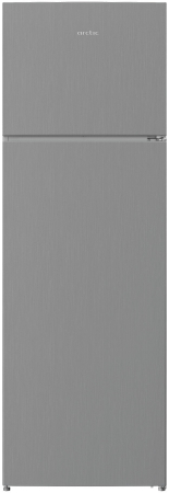 Frigidere - Frigider cu 2 usi, congelator, clasa E, capacitate 306 L, lumina LED, usi reversibile, Argintiu, ARCTIC