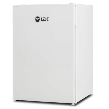 Frigidere - Frigider cu o usa, capacitate 122 L, termostat, H 84 cm, lumina LED, Alb, LDK
