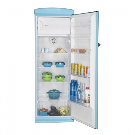Frigider cu o usa, capacitate 315 L, No-Frost, congelator, bleu, FRAM [2]