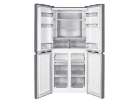 Frigider Side by Side, capacitate 466L, Full No Frost, motor inverter, zona convertibila,  display LED, H 180 cm, Sticla Negru, TESLA [4]