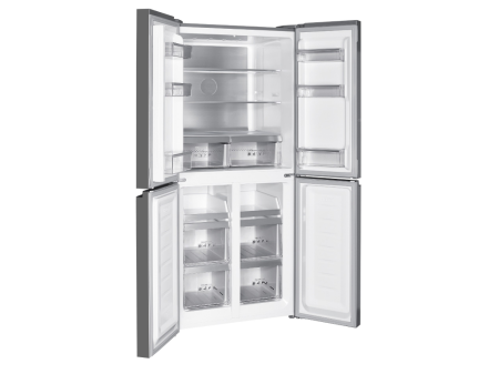 Frigider Side by Side, capacitate 466L, Full No Frost, motor inverter, zona convertibila,  display LED, H 180 cm, Sticla Negru, TESLA [3]
