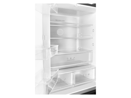 Frigider Side by Side, capacitate 511 L, Full No Frost, motor inverter, display LED, H 190 cm, Negru, TESLA [3]