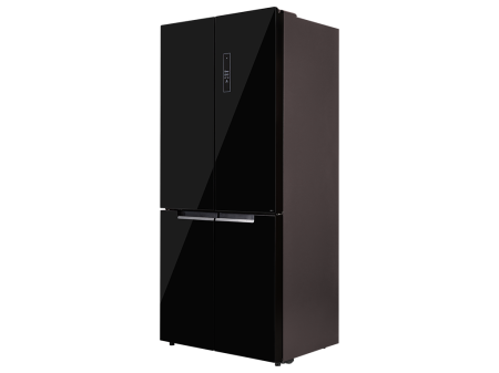 Frigider Side by Side, capacitate 511 L, Full No Frost, motor inverter, display LED, H 190 cm, Negru, TESLA [1]