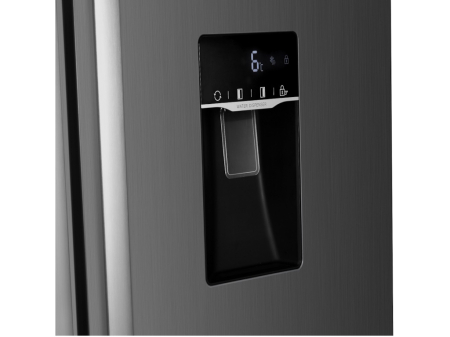 Frigider Side by Side, capacitate 529 L, dozator de apa, Full No Frost, motor inverter, display LED, H 177 cm, Inox, TESLA [4]
