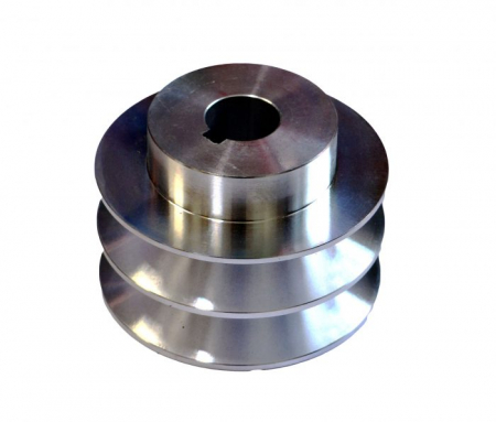 Motoare Electrice - Fulie motor, dubla, ax pana 20mm