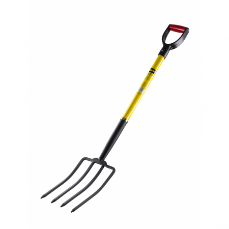 Casa & Gradina - Furca 4 dinti, cu maner din fibra de sticla, 1080mm, Top Master Pro 380806