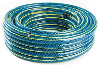 Furtune & Sisteme Irigatii - Furtun gradina BLUEBOS PLUS 1/2" 50m 4 straturi, clasa 3 rezistenta, insertie, Micul Fermier GF-2118