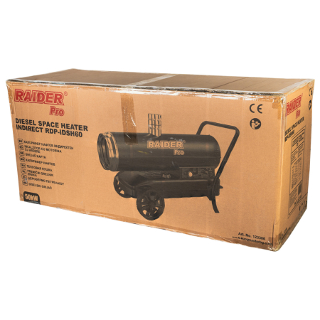 Generator aer cald, diesel, ardere indirecta, 50 KW, rezervor 50 L, 800 m³, RAIDER [8]