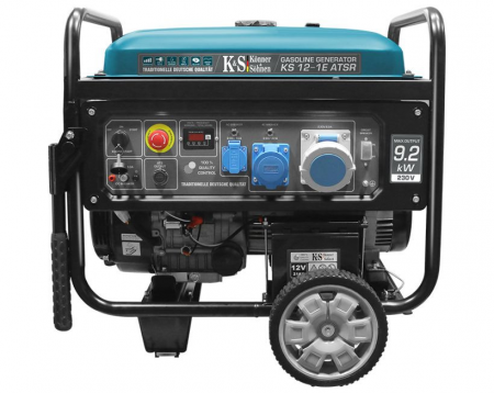 Generatoare de Curent Monofazate - Generator de curent, 9.2KW, 230V, benzina, PRO - KONNER & SOHNEN - KS-12-1E-ATSR