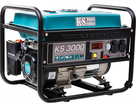 Scule&Unelte Gama Premium - Generator de curent, benzina, 3Kw, 4 timpi, PRO KONNER & SOHNEN - KS-3000