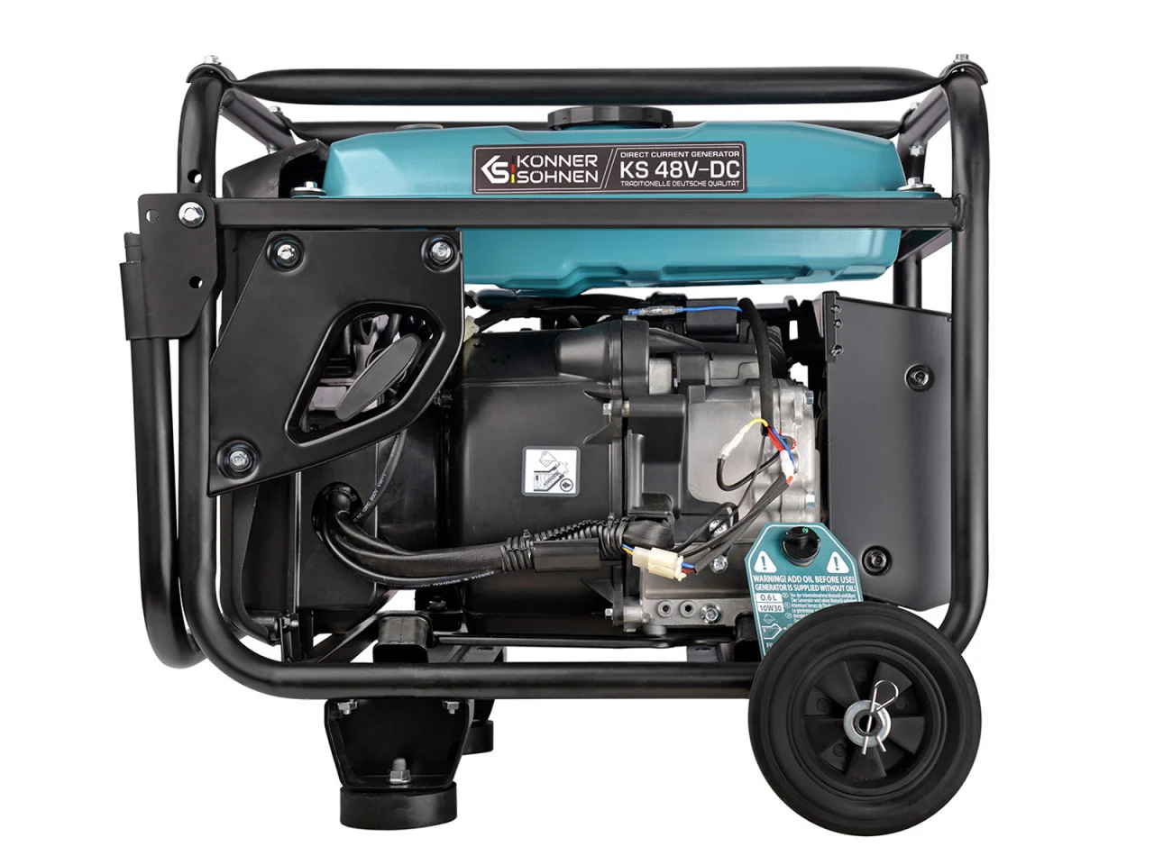 Generator de curent continuu, DC 48-54V, max. 70A, benzina, 4 kw, Konner & Sohnen - KS-48V-DC [3]