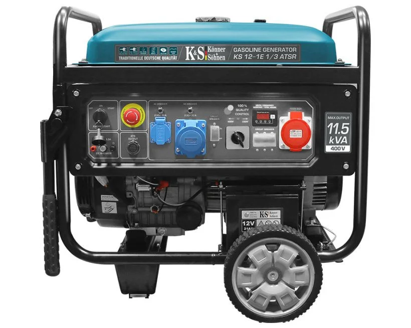 Scule&Unelte Gama Premium - Generator de curent pe benzina, 230-400V, putere 9.2 KW, pornire manuala/electrica, Konner & Sohnen