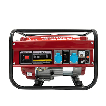 Drujbe & Generatoare & Motoare Benzina - Generator pe benzina, 2500W, 6.5Cp, 4 timpi, 230V, stabilizator de tensiune (AVR), DRK